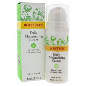 Sensitive Daily Moisturizing Cream by Burts Bees for Unisex - 1.8 oz Cream