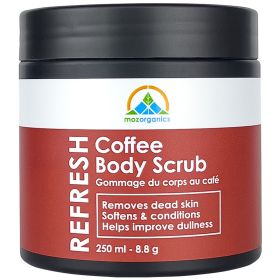 Coffee Body Scrub for Skin Care and Exfoliation | Cleanses Dead Skin;  Reduces Zits and Cellulite;  and Minimizes Eczema Appearance | 8.8oz/250g