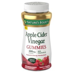 Nature's Bounty Apple Cider Vinegar Gummies Dietary Supplement;  500 mg