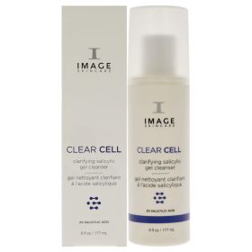 Clear Cell Salicylic Gel Cleanser by Image for Unisex - 6 oz Cleanser