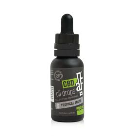 CBDaF! Oil Drops 600mg Tropical Fruit