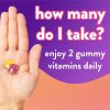 Vitafusion Omega-3 Gummy Vitamins;  Berry Lemonade Flavor;  120 Count