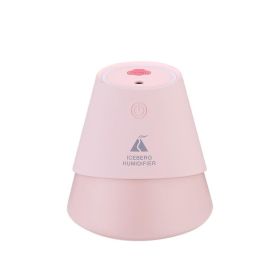 Car USB Portable Travel Desktop Iceberg Humidifier (Option: Pink-USB)