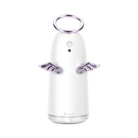 Contactless delivery little angel humidifier USB (Option: Pink-67X95X176mm)