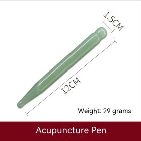 Natural Aventurine Scrapping Plate (Option: Manual Acupuncture Pen)