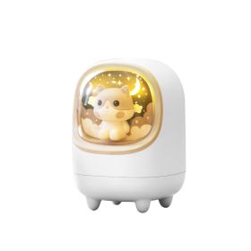Mini Cute Mute Portable Humidifier (Option: White-Charging version)
