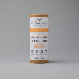 Aluminum-Free Deodorant (Scent: Orange & Bergamot)