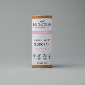 Aluminum-Free Deodorant (Scent: Strawberry & Vanilla)