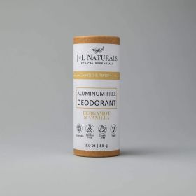 Aluminum-Free Deodorant (Scent: Bergamot & Vanilla)