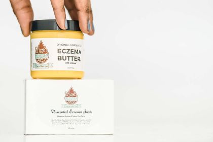 Eczema Butter & Oatmeal Soap Bundle (Scent: Unscented Eczema Butter and Oatmeal & Honey Soap)