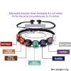 7 Chakra Stone Yoga Bracelet Reiki Healing Crystal Natural Gemstone Braided Rope Bracelets For Women Girl